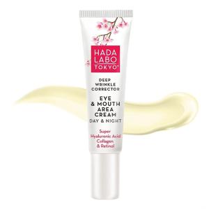 HADA LABO TOKYO DEEP WRINKLE CORRECTOR EYE & MOUTH AREA CREAM