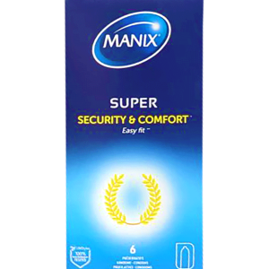 Manix Super – 6 Préservatifs