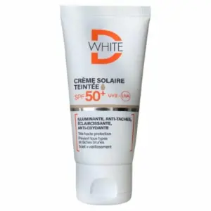 D-WHITE CREME SOLAIRE TEINTEE SPF 50+