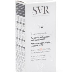 SVR CLAIRIAL DAY CORRECTEUR UNIFORMISANT ANTI TACHES SPF30 30 ML