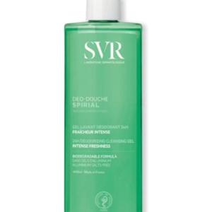 SVR SPIRIAL DEO DOUCHE GEL LAVANT DEODORANT FRAICHEUR INTENSE 400 ML