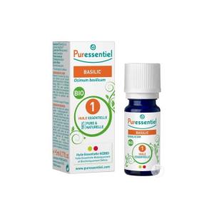 PURESSENTIEL HUILE ESSENTIELLE BASILIC BIO 5 ML