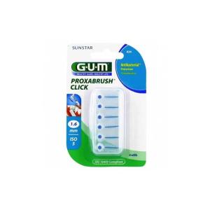 GUM BROSS FINES PAR 6 UNITES A LA CHLORHEXIDINE 1.6MM REF 624