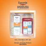 Eucerin Oil Control Toucher Sec SPF 50+ - Sérum Triple Action & Hydro Protect Offerts coffret