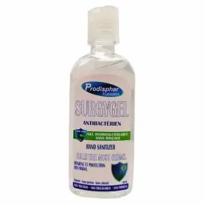 Prodishpar Surgygel Antibactérien Gel Hydro-Alcoolique 100ml